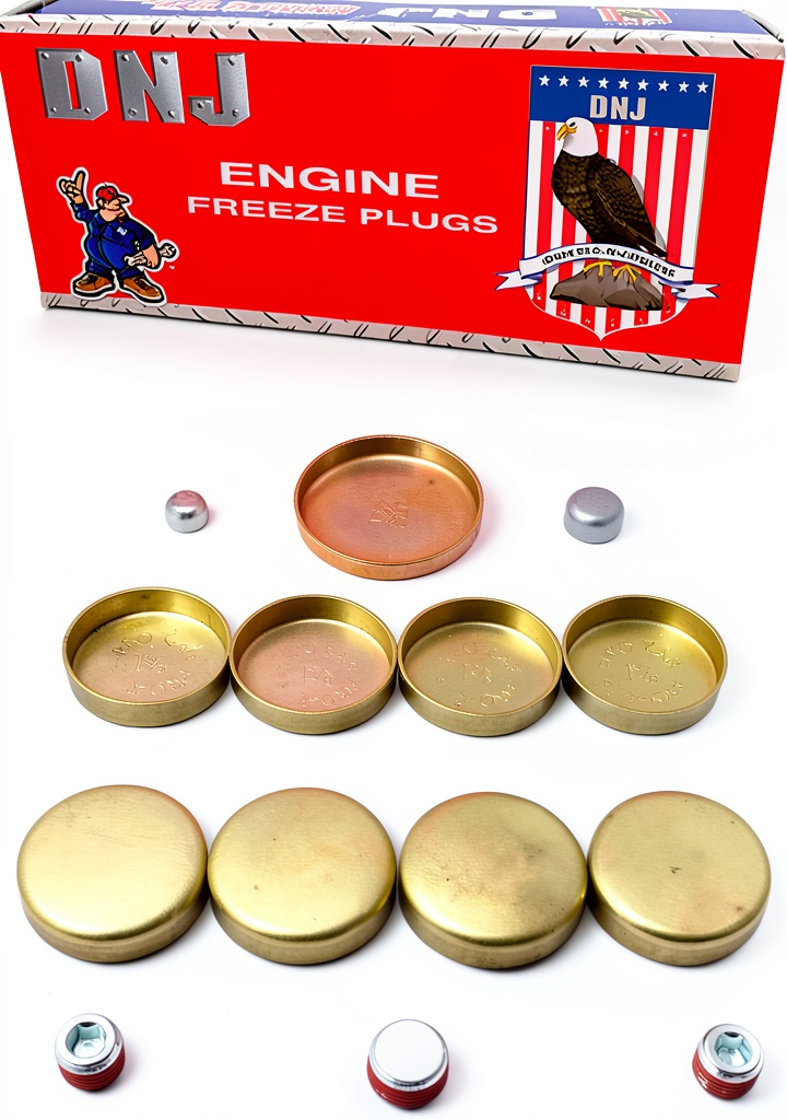 DNJ Brass Freeze Plug Set for 87-06 Chevrolet GMC