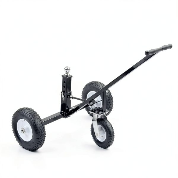 Ultra-Tow 3-Wheel Trailer Dolly Black Alloy Steel-3