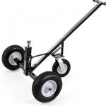 Ultra-Tow 3-Wheel Trailer Dolly Black Alloy Steel-0