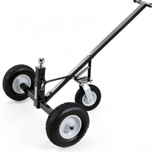 Ultra-Tow 3-Wheel Trailer Dolly Black Alloy Steel-0