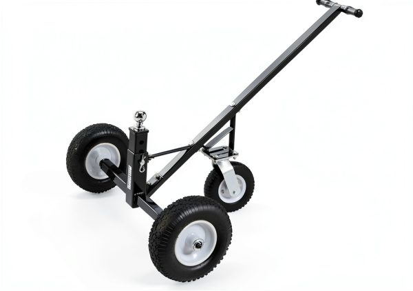 Ultra-Tow 3-Wheel Trailer Dolly Black Alloy Steel-0