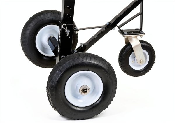 Ultra-Tow 3-Wheel Trailer Dolly Black Alloy Steel-2