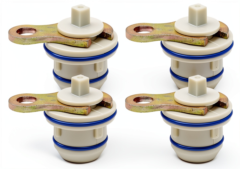 Hemi block plug made of ABS material