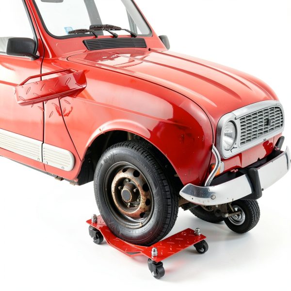 TROPOW Red Alloy Steel Trailer Dolly Heavy Duty-3