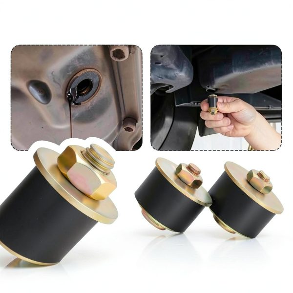 Carleef Rubber Freeze Plug Iron Expansion Black-4