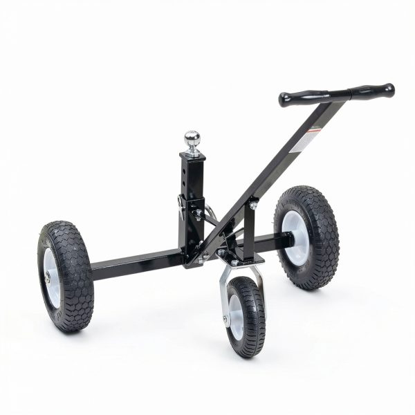 Ultra-Tow 3-Wheel Trailer Dolly Black Alloy Steel-4