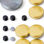 Auto-plaza Brass Expansion Plugs for Small Chevrolet SBC-0