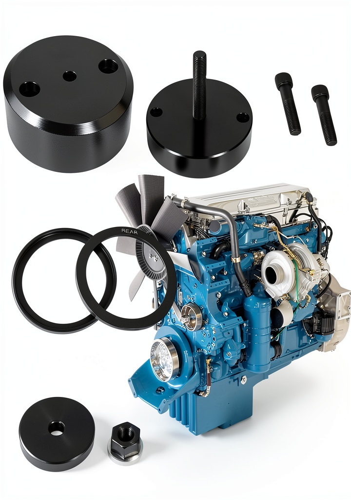 Heavy duty crankshaft seal installer made from premium CNC solid steel