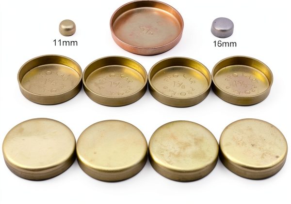 DNJ Brass Freeze Plug Set for 87-06 Chevrolet GMC-1