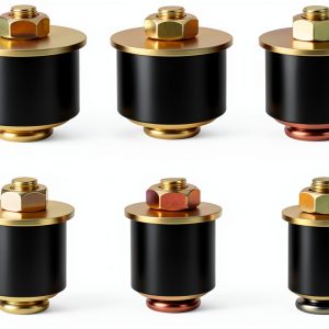 Carleef Rubber Freeze Plug Iron Expansion Black-0