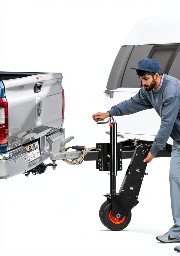 VEVOR 500lb Trailer Dolly Black Carbon Steel-2