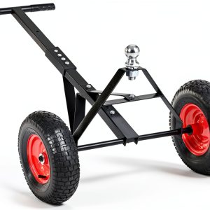 Dithoko Trailer Dolly Black 1000 LBS Steel Frame-0