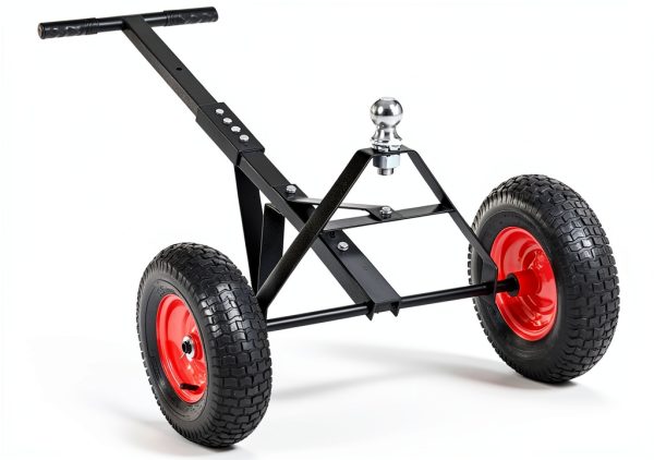 Dithoko Trailer Dolly Black 1000 LBS Steel Frame-0