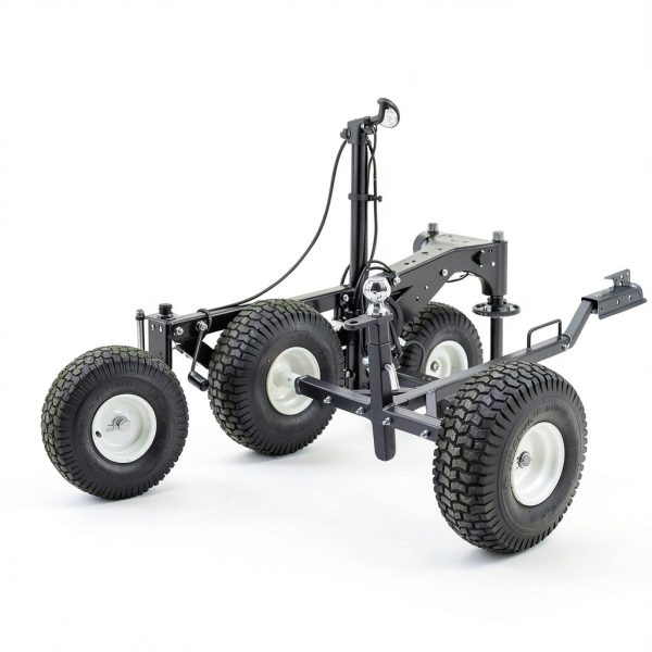 Tow Tuff ATV Hitch Attachment 800lb Ball Mount with 30in Wheelbase-1