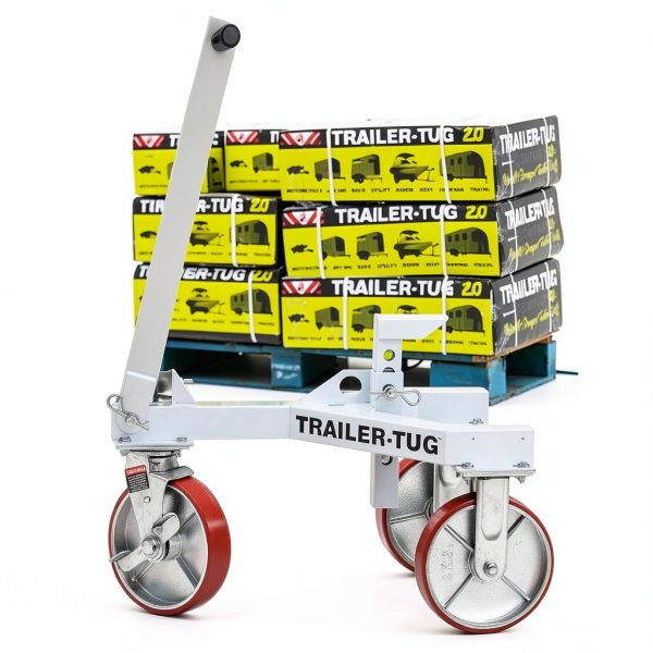 Trailer Tug Compact Alloy Steel Dolly with Polyurethane Wheels TT18001-7