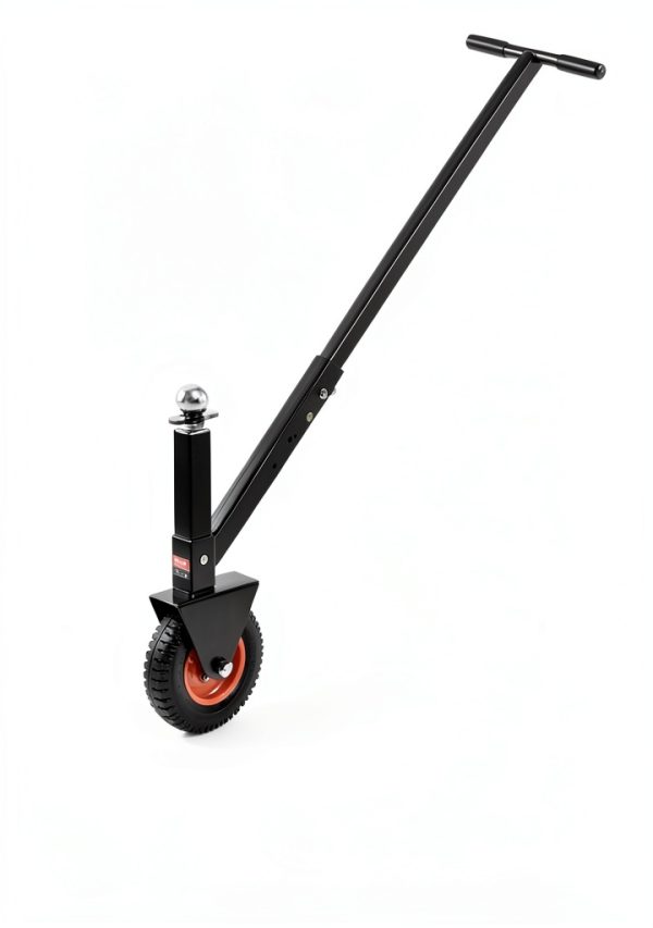 VEVOR 300lb Adjustable Trailer Dolly Black Style with Pneumatic Tire-6
