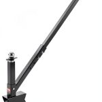 VEVOR 300lb Adjustable Trailer Dolly Black Style with Pneumatic Tire-0