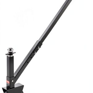 VEVOR 300lb Adjustable Trailer Dolly Black Style with Pneumatic Tire-0