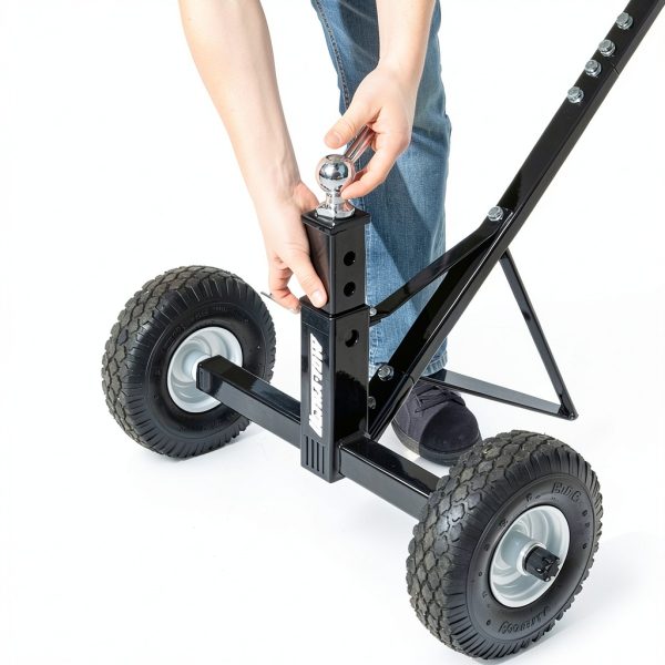 Ultra-Tow Trailer Dolly 600lb Black Alloy Steel Industrial Style-5