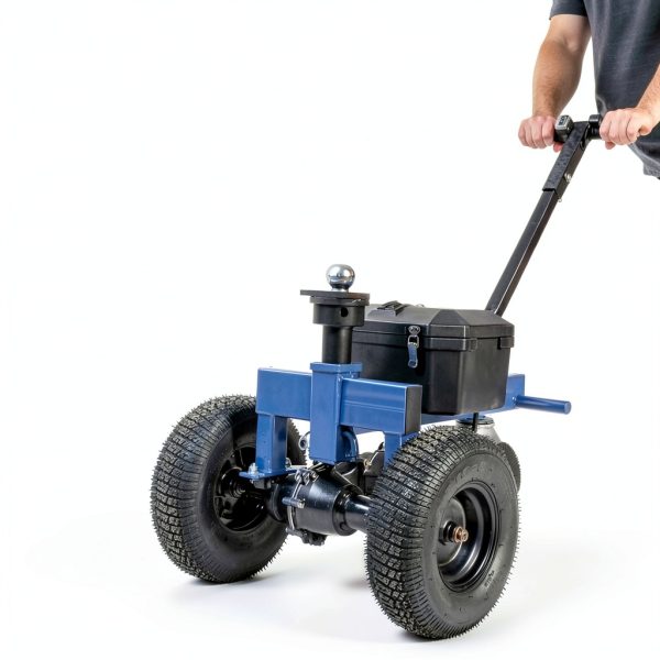 Trailer Dolly Depot 3500 lb Capacity Electric Dolly TDD3500 Blue Black-1