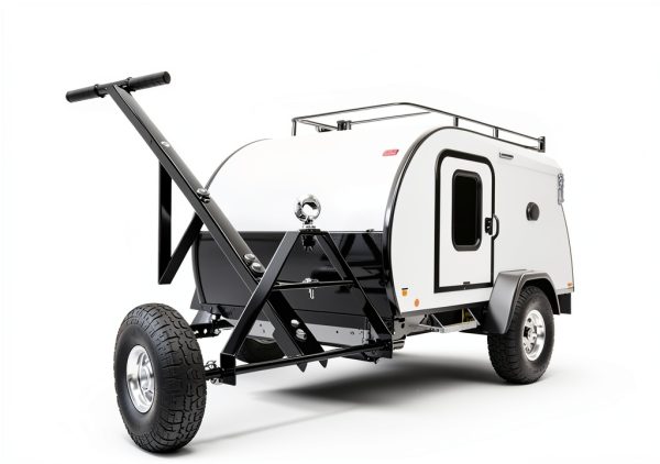 Trailer Dolly TUFFIOM Two Wheel Steel Frame 600lb Capacity Powder Coat-3