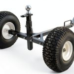 Tow Tuff ATV Hitch Attachment 800lb Ball Mount with 30in Wheelbase-0