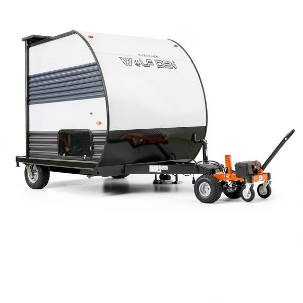 Electric Power Dolly SuperHandy 3600lb Alloy Steel Trailer-4