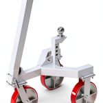 Trailer Tug Compact Alloy Steel Dolly with Polyurethane Wheels TT18001-0