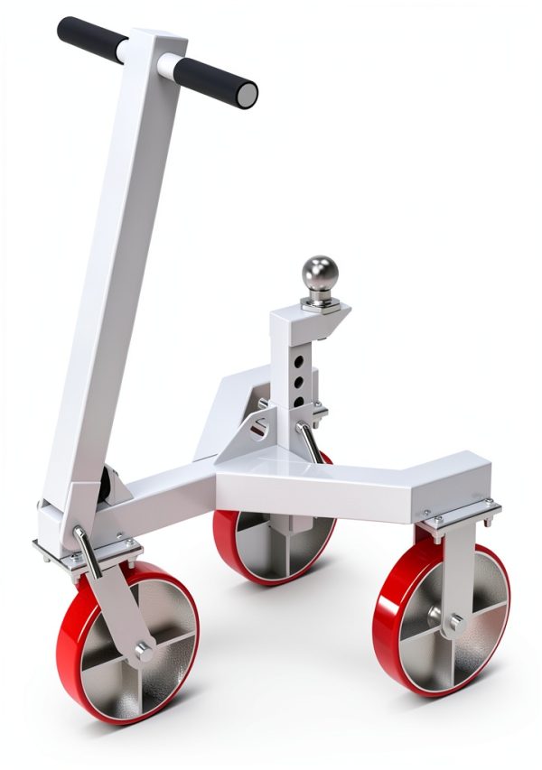 Trailer Tug Compact Alloy Steel Dolly with Polyurethane Wheels TT18001-0