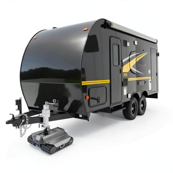 VEVOR Electric Trailer Mover TK45 9000lb Capacity Silver Track Dolly-7