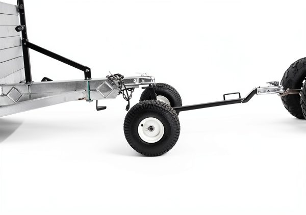 Tow Tuff ATV Hitch Attachment 800lb Ball Mount with 30in Wheelbase-5