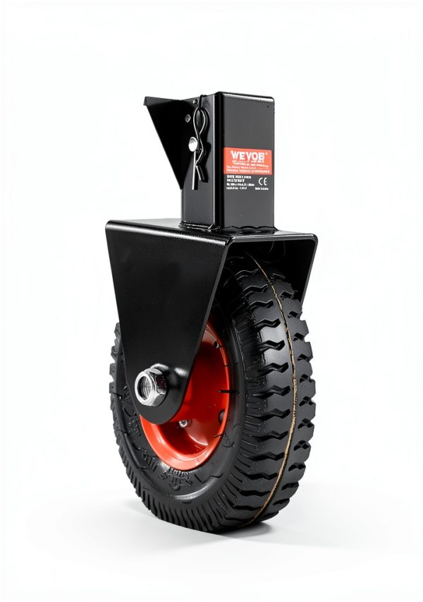 VEVOR 300lb Adjustable Trailer Dolly Black Style with Pneumatic Tire-3