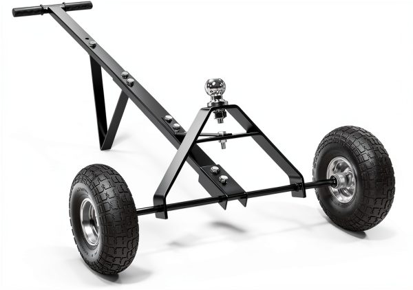 Trailer Dolly TUFFIOM Two Wheel Steel Frame 600lb Capacity Powder Coat-0