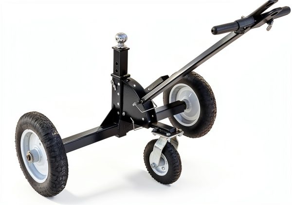 Trailer Dolly Tow Tuff Heavy Duty 1000lb Steel Black TMD-1000CATV-0