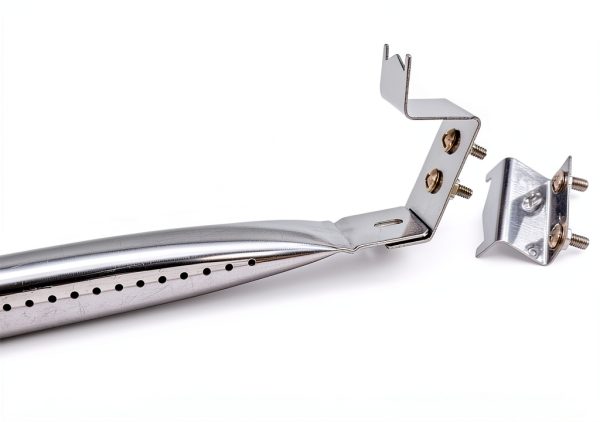 Criditpid Grill Parts for Chargriller 5050, 5650, 3001, 3030, 5072, 3008, 4000, 5252, 5050 Grill Models, Porcelain Steel Heat Plate, Burner Tube, Hanger Bracket, Electronic Igniter.-3