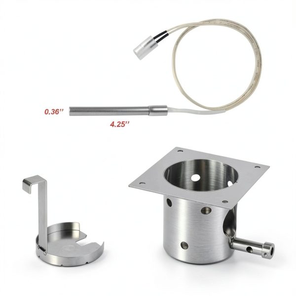 Stainless Steel Fire Burn Pot Kit BBQ-Yummy Grill Burner Ash Remover-2
