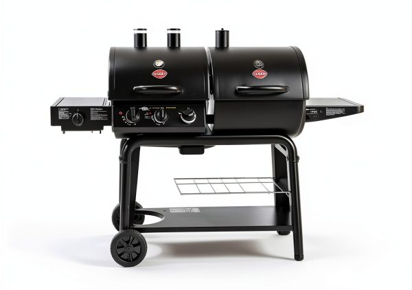 Criditpid Grill Parts for Chargriller 5050, 5650, 3001, 3030, 5072, 3008, 4000, 5252, 5050 Grill Models, Porcelain Steel Heat Plate, Burner Tube, Hanger Bracket, Electronic Igniter.-1