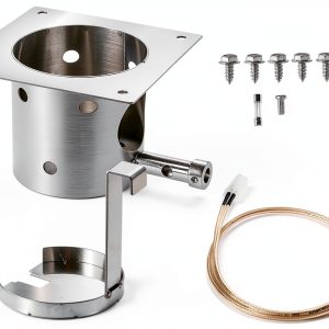 Stainless Steel Fire Burn Pot Kit BBQ-Yummy Grill Burner Ash Remover-0