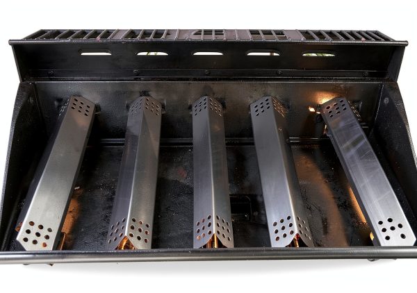 Hisencn Replacement Parts for Kitchen Aid 720-0733 720-0733A 720-0954, Grill Parts for Kitchenaid 4 Burner 740-0781 740-0780 720-0745 720-0745b Gas Grill Burner, Heat Plate and Igniter Electrode Kit-8