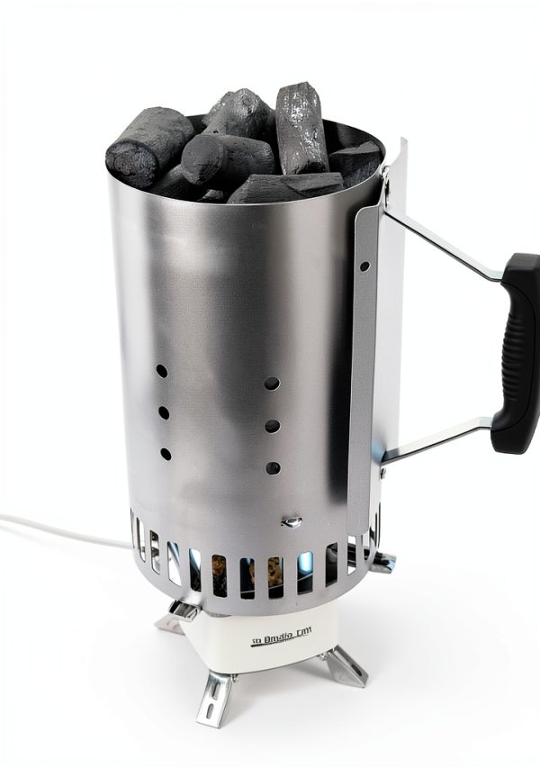 The Bincho Grill Charcoal Starter Gas Burner – 12,800W High Heat Mini Stove with 4 Heads – For Chimneys to Light Binchotan & BBQ Charcoal – Portable Propane/Butane Camping Stove with Piezo Ignition-6