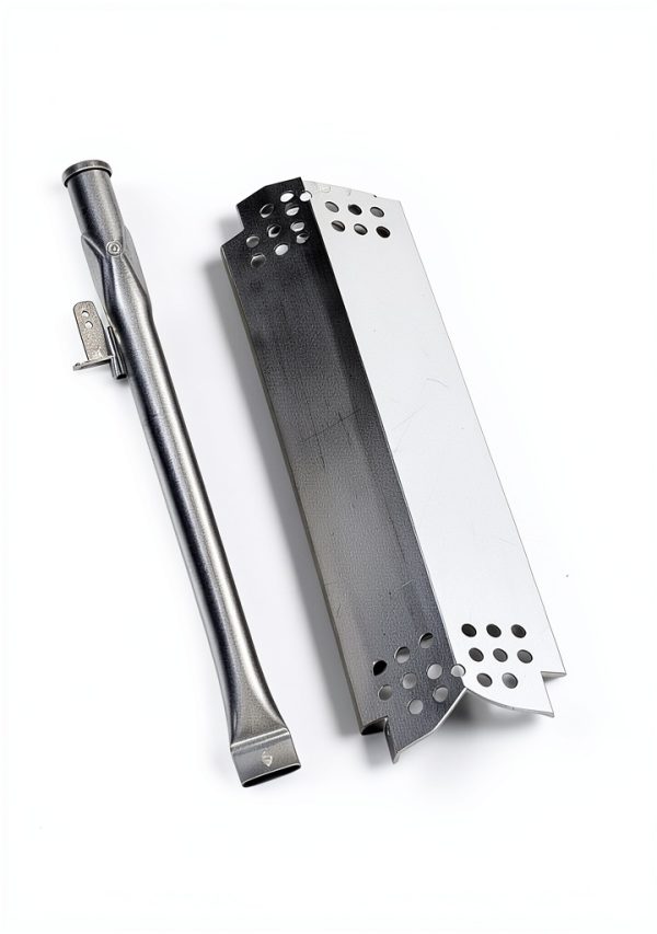 Hisencn 304 Stainless Steel Grill Replacement Parts for Nexgrill 720-0830H, 720-0888, 720-0888N, Grill Burner, Heat Plates, Grill Igniter Kit Replacement for Home Depot Nexgrill 4 Burner Parts-2