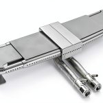 Brinkmann Grill Parts Pro Adjustable Universal Replacement BBQ Grill Oblong Tube Burner-0