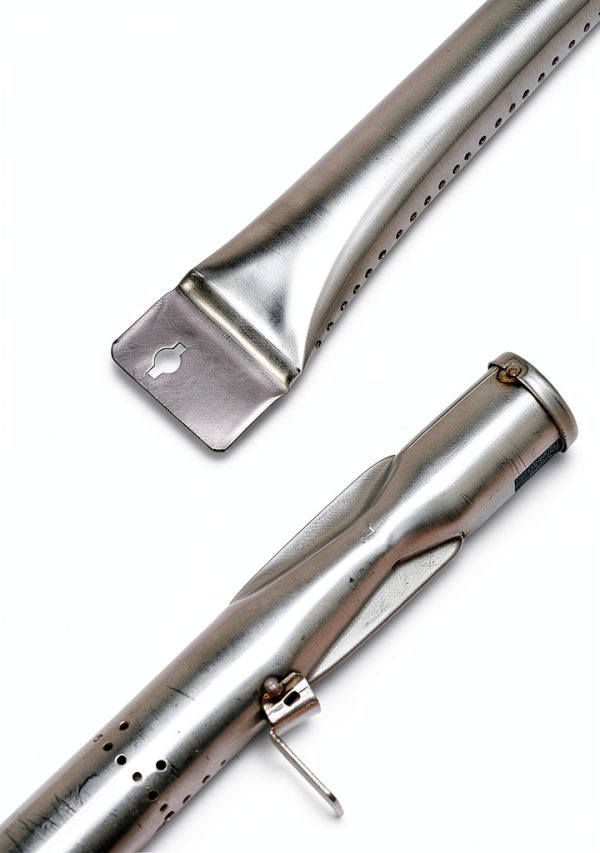 Utheer Grill Parts for Pit Boss Pro Series 1100 Wood Pellet & Gas Combo, Stainless Steel Burner Tube, Heat Plate Shield, Heavy Duty Grill Replacement Parts-5