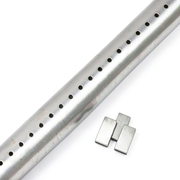 Utheer Grill Parts for Pit Boss Pro Series 1100 Wood Pellet & Gas Combo, Stainless Steel Burner Tube, Heat Plate Shield, Heavy Duty Grill Replacement Parts-3