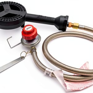 ARC G20S Cast-Iron Burner Head 65,000 BTU Grill Burner with 47" Hose-0